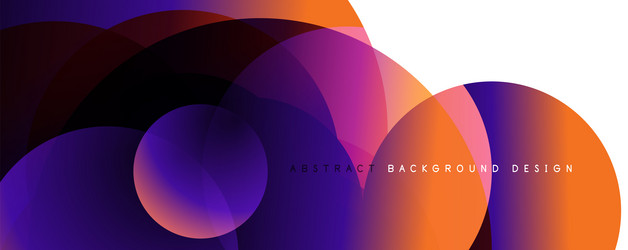 trendy simple fluid color gradient abstract vector image