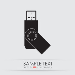 Usb plug design Royalty Free Vector Image - VectorStock