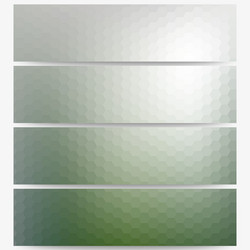 abstract hexagonal headers set blurred design vector image