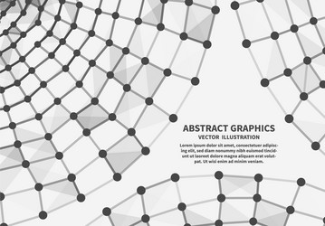 web network connections vector image
