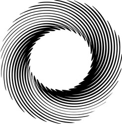 geometric radial element abstract concentric vector image