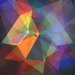 poligon light effect background triangular vector image