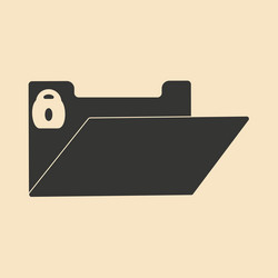 flat in black and white mobile application file vector image