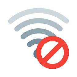 technological device without internet connection vector image