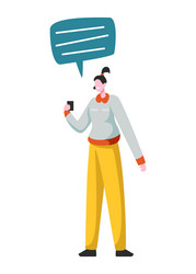 social networking virtual relationships concept vector image