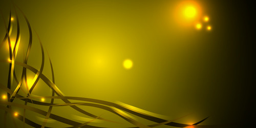 black gold for a background with smooth lines vector image