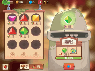 complete set of level button game ui pop-up icon vector image