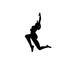Dancing Girl Nude Silhouette Vector Images (over 220)