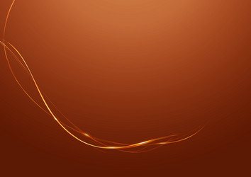 abstract lines with brown background vector image