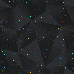 Cosmic Triangle Pattern vector image
