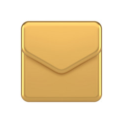 premium newsletter incoming message chat button vector