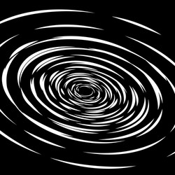 Abstract Vortex Swirl Background vector image