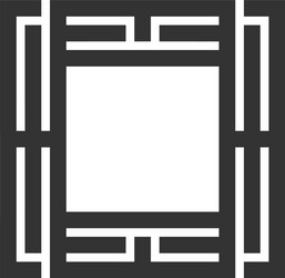square cube logo - block element abstract finance vector image