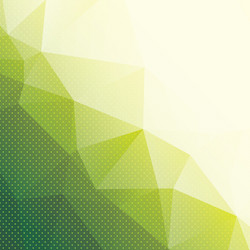 Abstract Geometric Background - Triangles & Dots vector image
