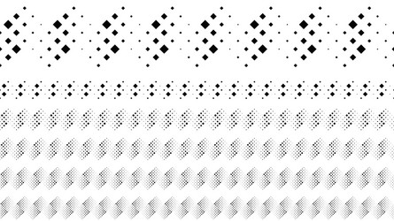 abstract monochrome diagonal square pattern page vector image