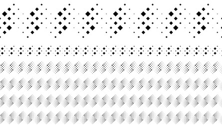 abstract monochrome diagonal square pattern page vector