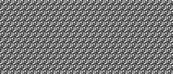 abstract technology dark background with hexagons vector image