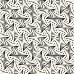 Modern Geometric Stripe Pattern vector image