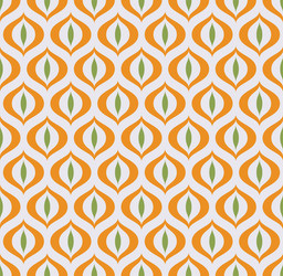 Retro Geometric Eye Pattern vector image