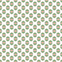 gems geometric pattern with gold line style shapes vector image