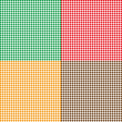 set of colorful seamlessly repeatable patterns vector image