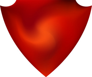 gradient background in form a shape vector image
