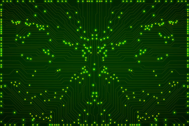 abstract digital background with technology vector image