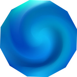 gradient background in form a shape vector image
