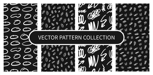 abstract pattern collection vector image