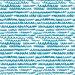 seamless pattern with waves stripped artistic vector image