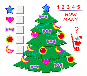 logic puzzle game for children and adults count vector image