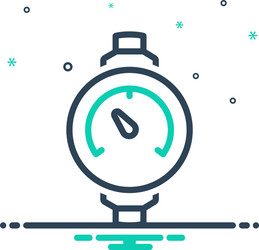 Pressure meter Royalty Free Vector Image - VectorStock