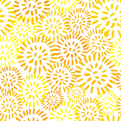 seamless pattern with colorful hand drawn abstract vector image