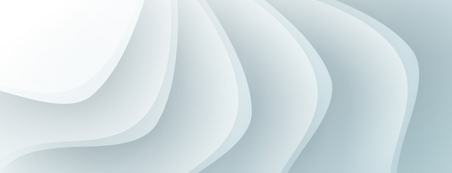 white abstract background with dynamic wavy lines vector image