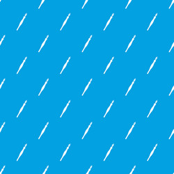 Fountain pen pattern seamless blue vector