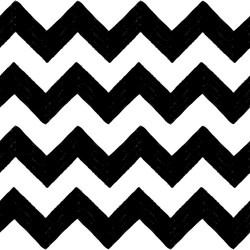 hand drawn textured zig zag seamless pattern vector image