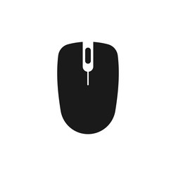 mouse icon design template isolated vector