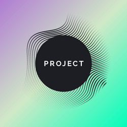 abstract background with dynamic waves vector image