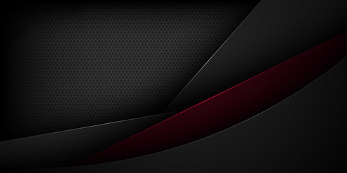 black abstract background with overlapping vector image