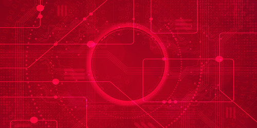 digital technology futuristic internet network ai vector image