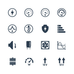 psu or power supply unit for desktop computer vector image