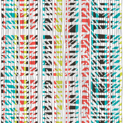 Abstract retro colors stripes pattern seamless vector