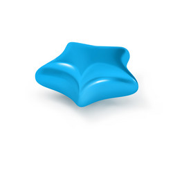 Blue star Royalty Free Vector Image - VectorStock