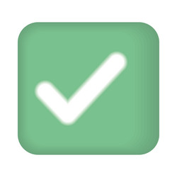 check mark button vector image