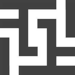 square cube logo - block element abstract finance vector image