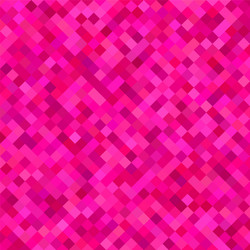 Colored diagonal square pattern background - from vector