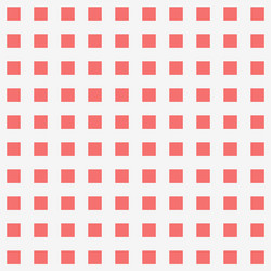 red square dot pattern background vector image