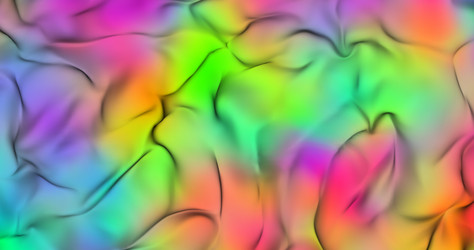 a smooth fluid texture with an iridescent effect vector image