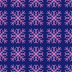 abstract seamless winter pattern with geometric vector image