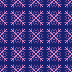 abstract seamless winter pattern with geometric vector